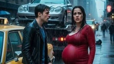 أنقذ امرأة حامل تحت المطر… ففتحت له أبواب حياة لم يحلم بها