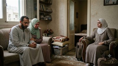 امي كل ما اختي تزعل