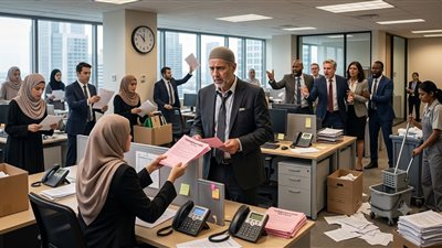 الملياردير سقط في يوم واحد… والوحيد الذي أنقذه كان عامل النظافة الذي لم يره أحد