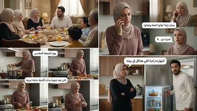 حماتي كانت كل جمعة تتصل قبل الغدا