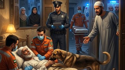 الكلب بتاع جارنا العجوز بقلم صابرين محمد
