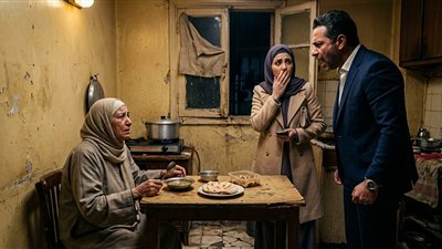 ابنها الغني اكتشف
