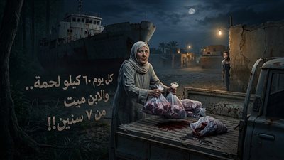 كل يوم، كانت ست كبيرة بتدخل محل جزارة وتطلب