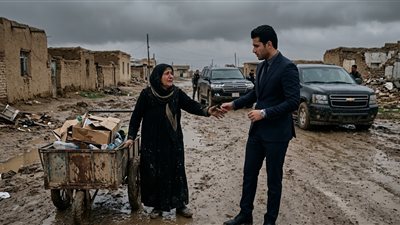 باعت خاتمَي زواجها من أجل ابنها.. وبعد 10 سنوات عاد مليونيرًا وتظاهر بأنه لا يعرفها!