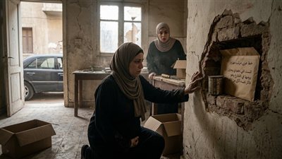 رماها بعد الجواز