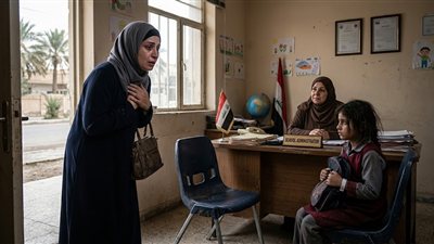 دفنتُ ابنتي قبل 9 سنوات… لكن أمس نادتني فتاة في مدرسة ببغداد: “ماما” 💔