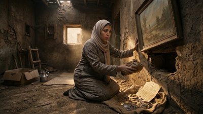 امرأة ارملة