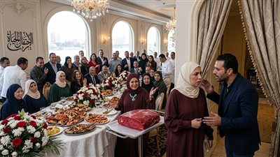 في عيد ميلاد حماتي