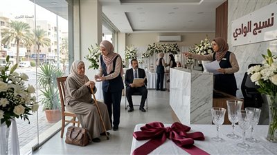 خلوها تستنى فى الاستقبال