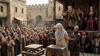 الملكه أمرت بقطع ايد الفلاحه